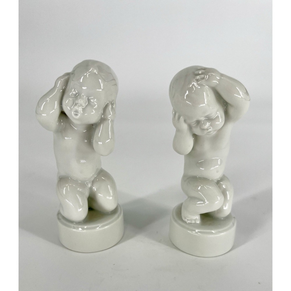 "The Four Aches" Babies by Svend Lindhart, Bing & Grondahl B&G, Royal Copenhagen